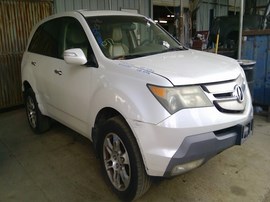 2008 ACURA MDX, WHITE, 3.7L, AWD, AT.  A26249
